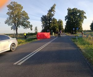 Tragiczny wypadek niedaleko Racotu. Nie żyje rowerzysta
