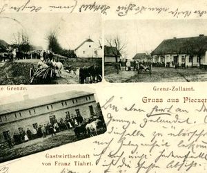 Opuszczona wieś w powiecie toruńskim. Przed II wojną światową mieszkało tu kilkaset osób