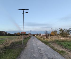 Nowe lampy na Antonińskiej