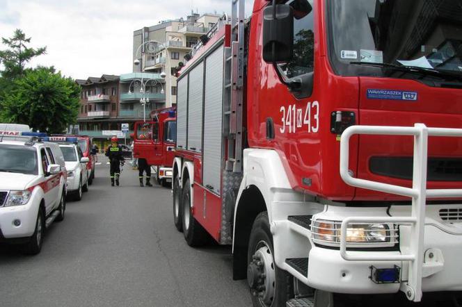 Pożar w Hali Mirowskiej