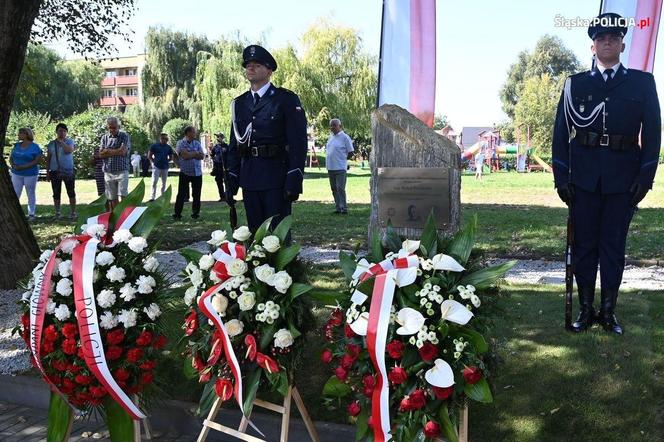 Racibórz: Odsłonięto obelisk poświęcony tragicznie zmarłemu asp. Michałowi Kędzierskiemu