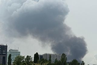 Pożar w Katowicach (26.07.2025)