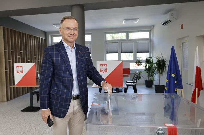 Andrzej Duda głosował w Wielkopolsce