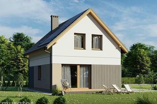 Dom z dwuspadowym dachem i poddaszem użytkowym. Zobacz najlepsze projekty z kolekcji Muratora