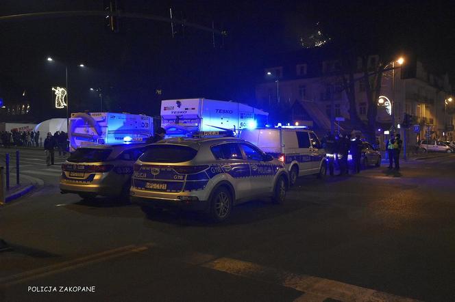 Zakopane. Policja podsumowała sylwestra. Nie zabrakło tragicznych zdarzeń [ZDJĘCIA]