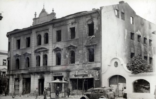 Lublin po bombardowaniu