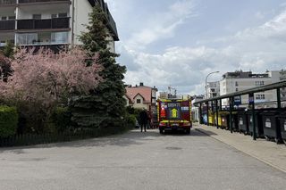 Tragedia w Ząbkach. Ciało kobiety leżało na chodniku. Na miejscu policja