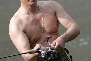 Władimir Putin na rybach 