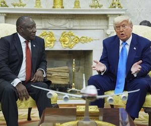 Donald Trump „obrońcą białych ludzi”. Publicznie skarcił prezydenta Republiki Południowej Afryki