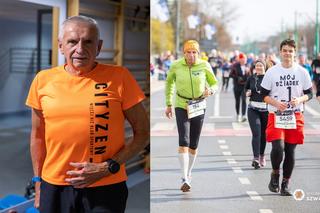 81-latek z Poznania biega półmaratony z wnukiem! Nie trenuję praktycznie tylko w niedzielę