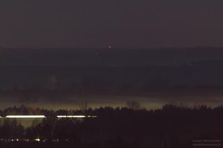 Z Lubelszczyzny widać światło z wieży na Świętym Krzyżu