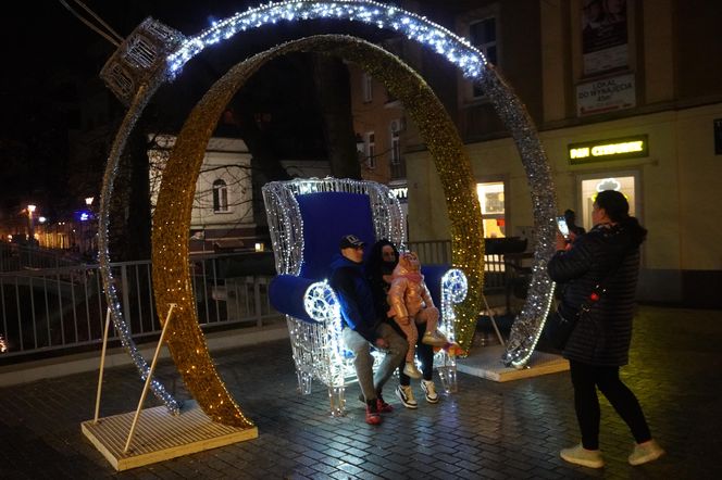 Świąteczne iluminacje 2024 w centrum Kielc