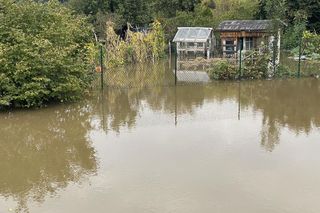 Fala powodziowa we Wrocławiu. Podtopienia na osiedlu Stabłowice
