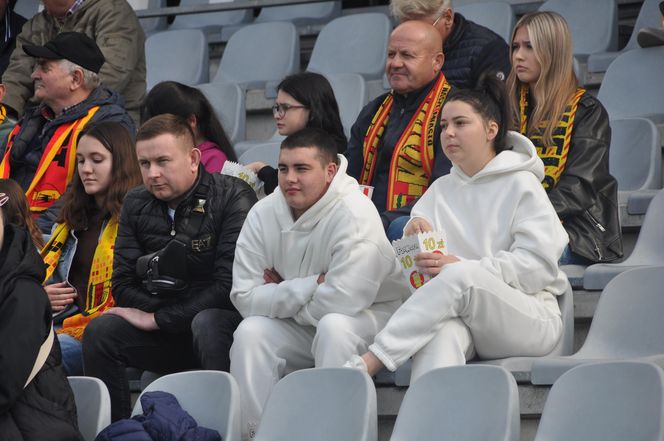 Korona Kielce - Lech Poznań. Zdjęcia kibiców na Exbud Arenie