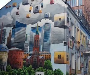 Farby fotokatalityczne ‒ czym są i jakie mają zastosowanie? Przykładem mural na warszawskiej Woli