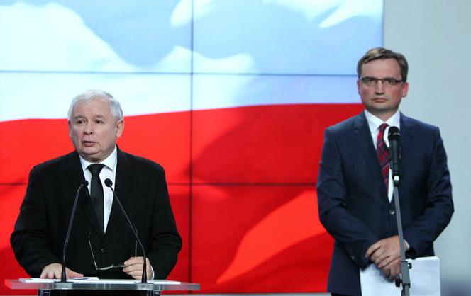 Konferencja prasowa Prawa i Sprawiedliwości