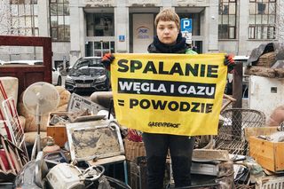 Akcja Greenpeace (22.11.2024)