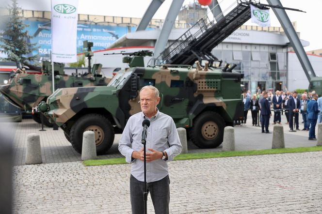 MSPO 2025. Premier Donald Tusk w Kielcach
