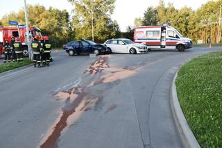 Wypadek na Alei Jana Pawła II w Tarnowie