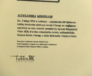 Aleksandra Mirosław przemalowała mural ze swoim wizerunkiem. Nie wiedziałam co z tego wyjdzie