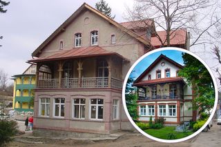 XIX-wieczne żeliwne schody i pocztówka z 1905 roku. Historia renowacji Willi Lawenda w Kudowie-Zdroju