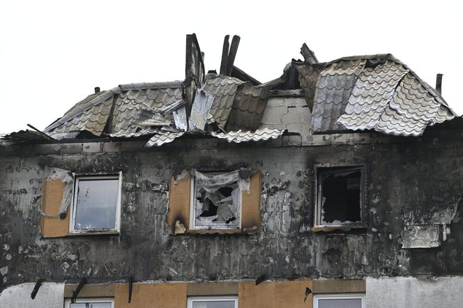 Mieszkańcy Ząbek wracają do swoich mieszkań po najpotrzebniejsze rzeczy
