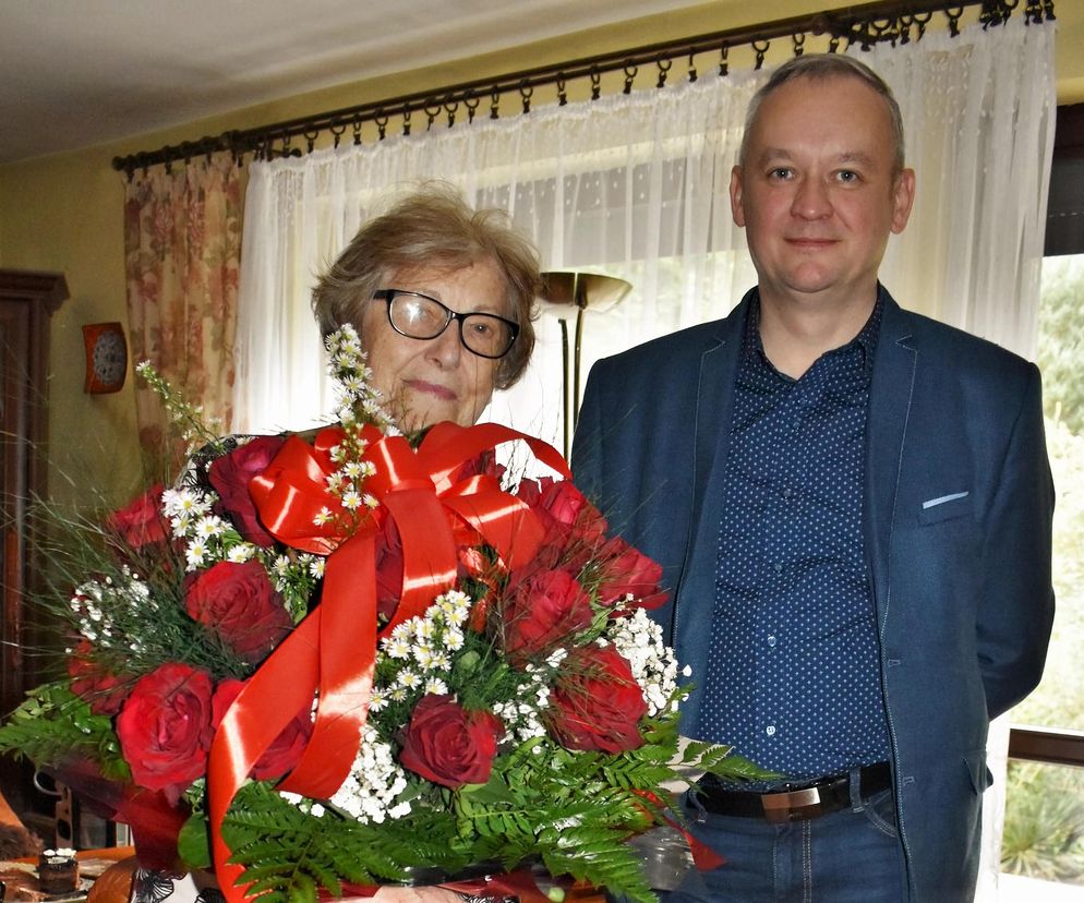 Coraz więcej stulatków w regionie. Pani Urszula Kurek, mieszkanka Aleksandrowa Kujawskiego, skończyła 105 lat