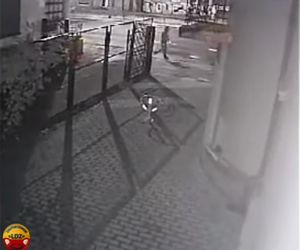 Bandzior napadł panią Natalię i zaczął ją dusić. Kobieta pogoniła drania