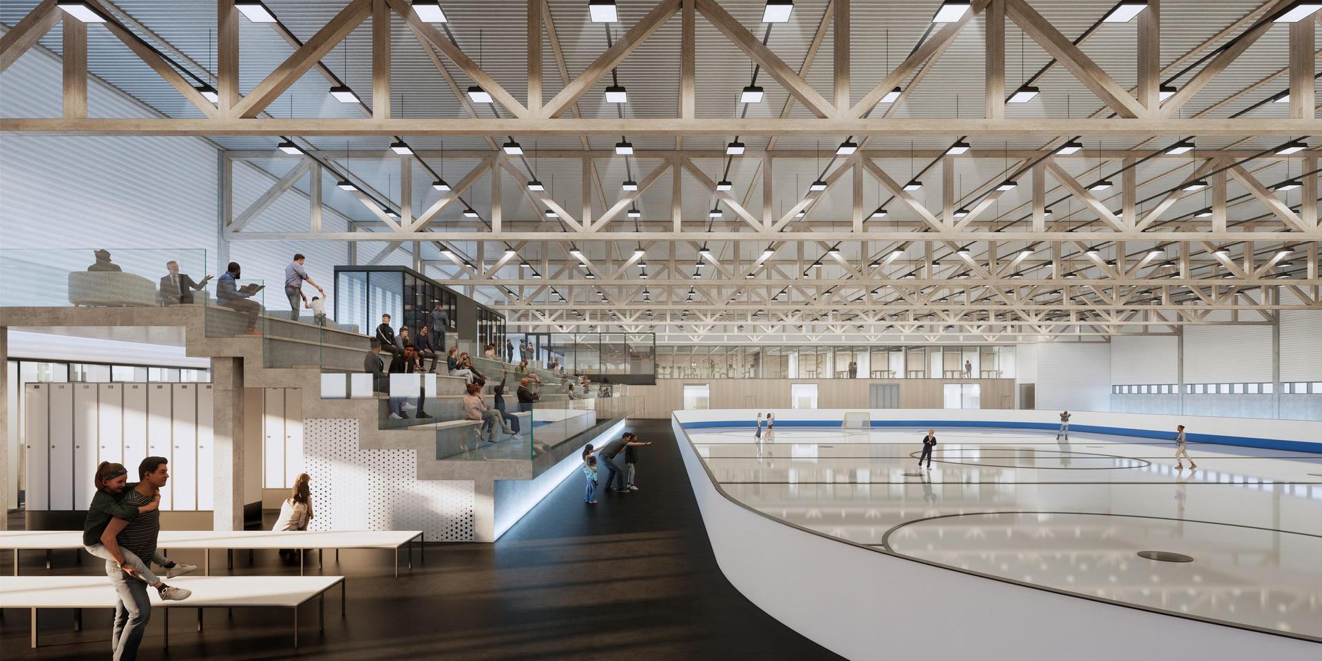 Hala lodowa w Oświęcimiu według Loesch + Partnerzy