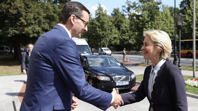Ursula von der Leyen w Polsce