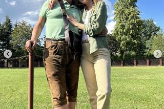 M jak miłość odc. 1828 na planie. Franka (Dominika Kachlik), stryj Gutowski (Piotr Majerczyk) 