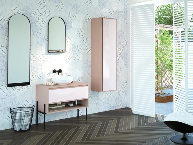 Łazienka w pastelowych kolorach. Jak urządzić modną przestrzeń do kąpieli? Zobacz inspiracje
