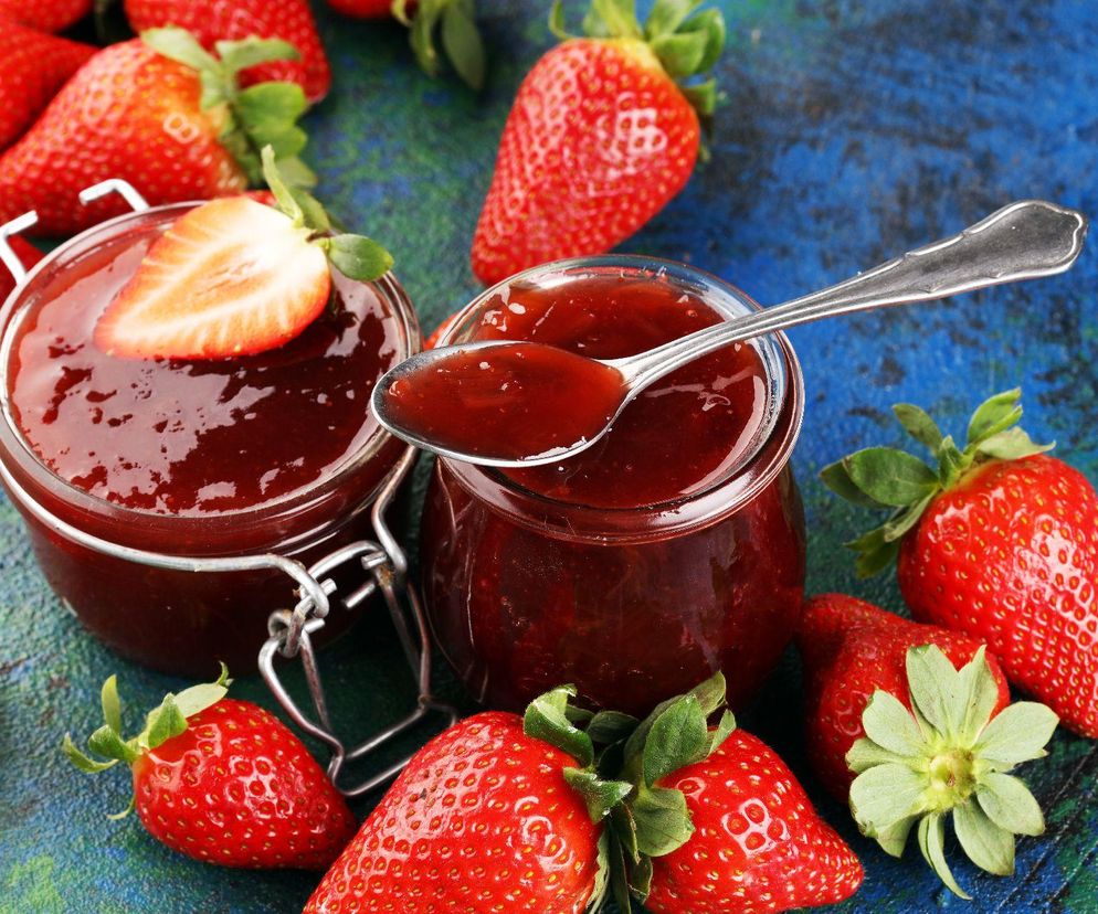 dżem truskawkowy z czekoladą