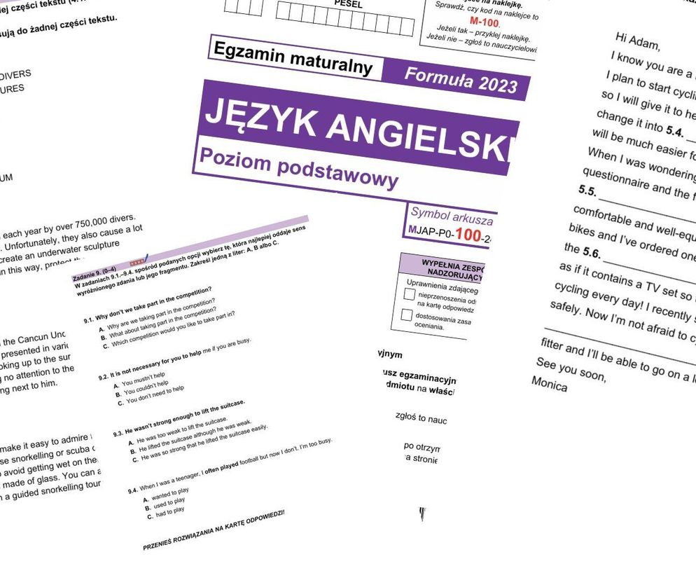 Matura z angielskiego. Mamy gotowe rozwiązania arkuszy