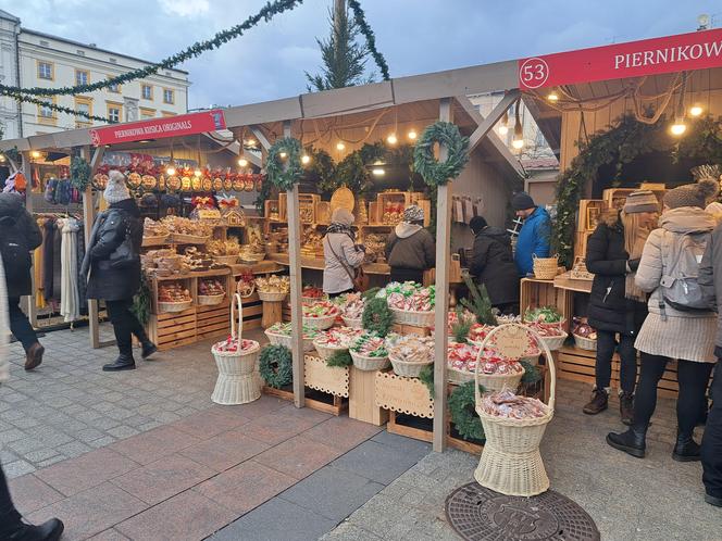 Jarmark bożonarodzeniowych na Rynku Głównym w Krakowie