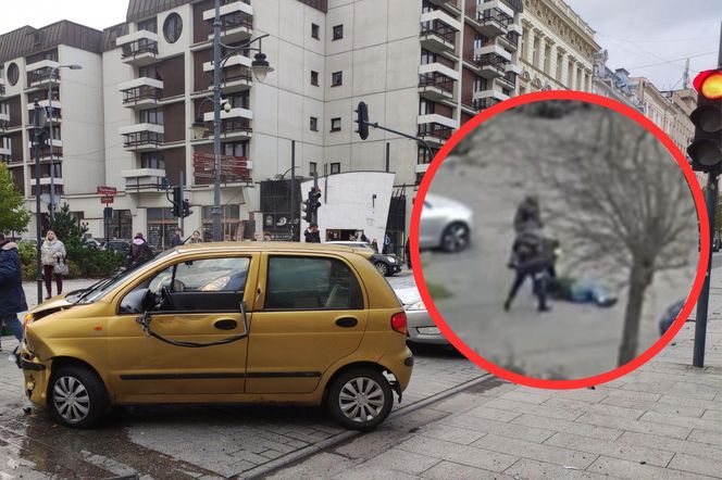 Szaleńczy pościg na Piotrkowskiej