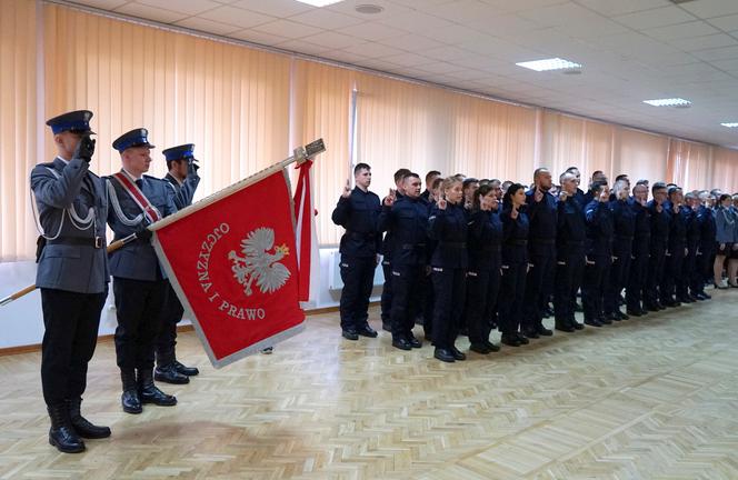 Ślubowanie policjantów w Bydgoszczy