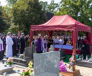 Ostatnie pożegnanie st. ogn. Łukasza Włodarczyka