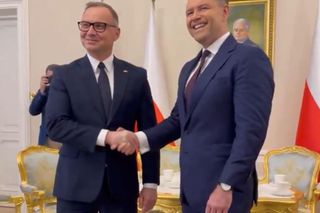 Trwa spotkanie prezydenta Andrzeja Dudy i Karola Nawrockiego