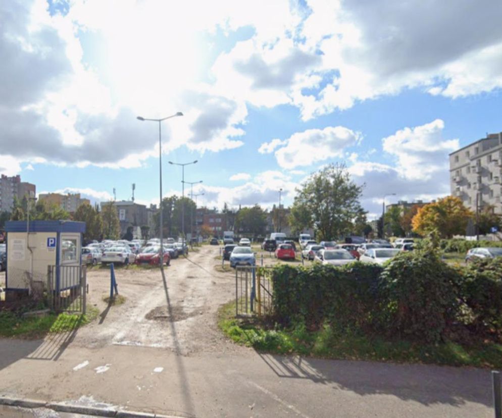Parking przy skrzyzowaniu ulic Głogowska/Hetmańska, od strony ul. Chociszewskiego
