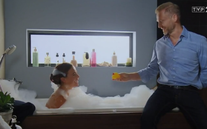 M jak miłość odcinek 1407, Magda (Anna Mucha), Andrzej (Krystian Wieczorek)