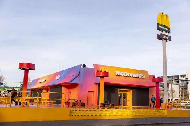 Taki widok na premierze Burgera Drwala w McDonalds. Wielkie zaskoczenie.