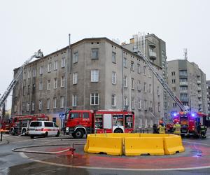 Pożar w kamienicy przy ul. Chodakowskiej