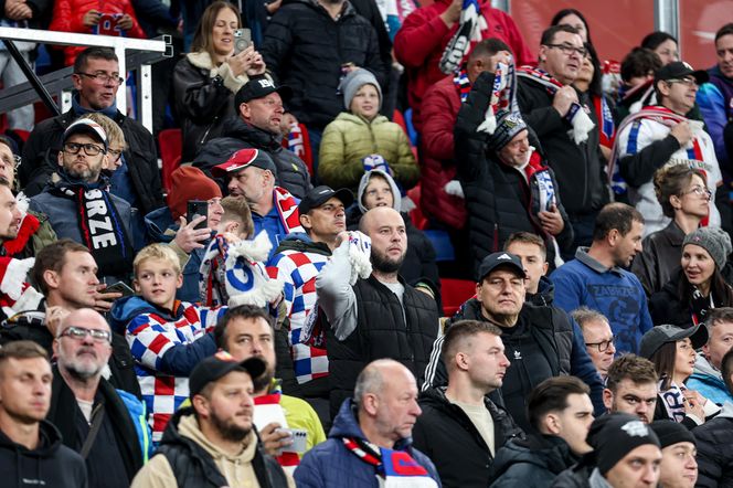 Kibice na meczu Górnik Zabrze - Legia Warszawa