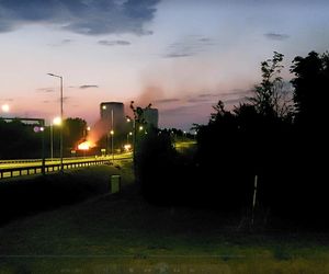 Czarne kłęby dymu nad Rzeszowem! Płonął pustostan
