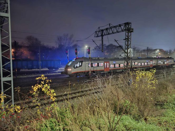 Wypadek na torach kolejowych w Starachowicach