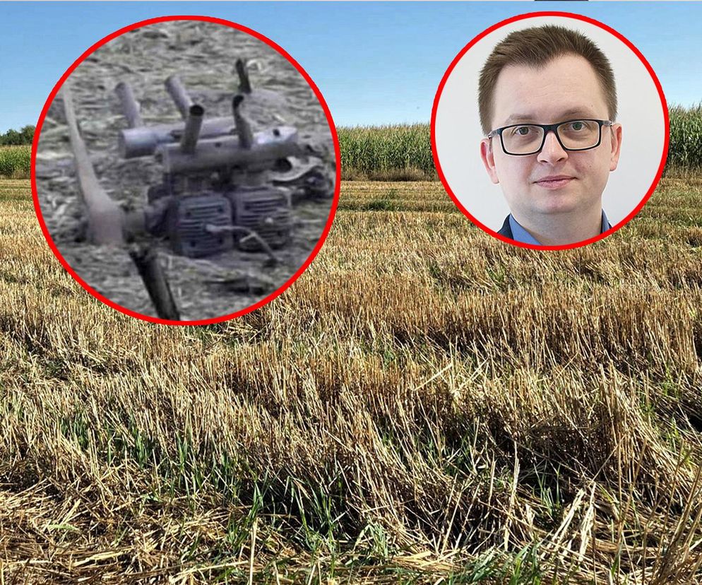 Dron w powiecie Łukowskim