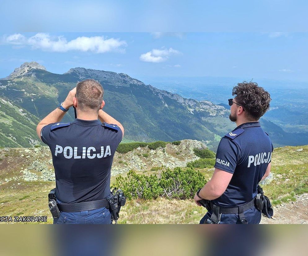Turyści muszą uważać! W Tatrach rozpoczynają się wspólne patrole policji i strażników TPN [GALERIA]