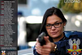 Listopad 2016 - kalendarz z policjantkami