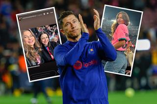 Lewandowskie na meczu